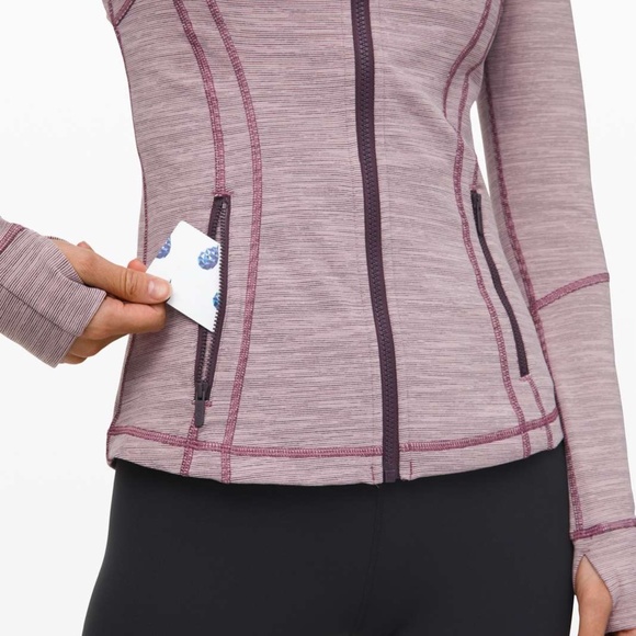 Lululemon Define Jacket *Luon We are From Space Frosted Mulberry NWT - Picture 4 of 16